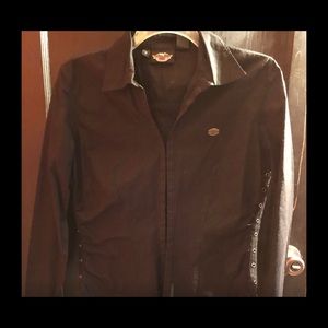 Harley Davidson women’s fitted dress shirt